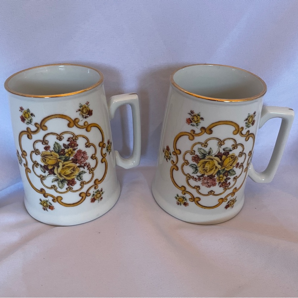 Vintage Fairmont Perfect Porcelain Mugs